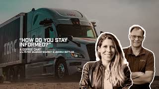 Torc Robotics Peter Vaughan Schmidt amp Daimler Trucks Joanna Buttler discuss industry collaboration [upl. by Aubarta225]