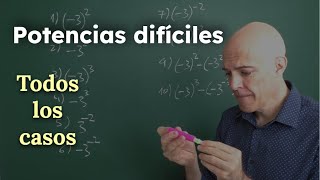 POTENCIAS DIFÍCILES DE CALCULAR Matemáticas Básicas [upl. by Lamp]