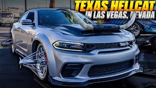 Freddylsx Viral Texas Hellcat Makes It To Las Vegas 🎰 [upl. by Hertz]