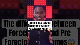 The Difference Between Foreclosures amp PreForeclosures🤯realestateinvesting foreclosure rentals [upl. by Hurwitz543]