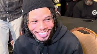 Gervonta Davis IMMEDIATELY AFTER MAKING Frank Martin FLINCH REACTS to HEATED Presser amp Spence BEEF [upl. by Zindman41]