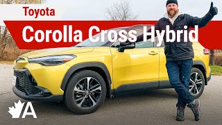 Is the TOYOTA CROSS HYBRID the ULTIMATE CANADIAN COROLLA [upl. by Ytiak]