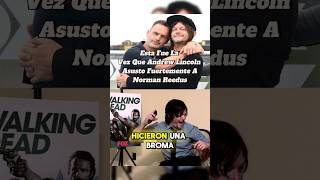 🤣¡Dato gracioso de The walking dead🤣 thewalkingdead short normanreedus andrewlincoln [upl. by Alamaj]