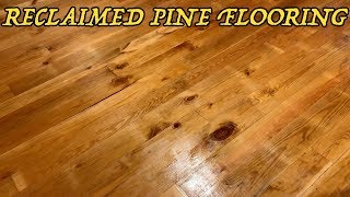 How to Make AMAZING Flooring from Reclaimed Lumber [upl. by Dael]