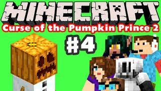 Minecraft  Curse of the Pumpkin Prince 2  Part 4  Deadly Lava Obstacles [upl. by Mcleroy]