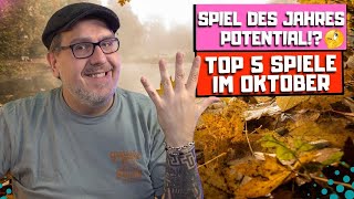 MEINE TOP 5 Spiele HIGHLIGHTS im Oktober [upl. by Elagiba]