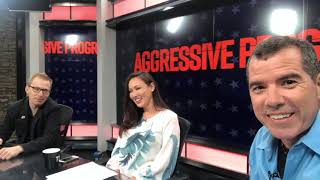 Kim Iversen And Ron Placone On Aggressive Progressive — The Political Vigilante [upl. by Sverre]