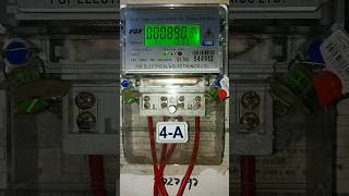 How to calculate consumption of electrical energy  Kilowatt hour  KWh  Electric meter reading [upl. by Annnora]