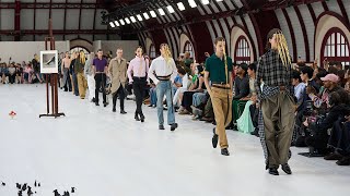 LOEWE Spring Summer 2025 men’s runway collection [upl. by Wobniar336]