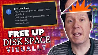 How to Free Up Disk Space Visually with WinDirStat [upl. by Sparks]