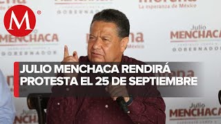 Congreso de Hidalgo declara a Julio Menchaca como gobernador constitucional [upl. by Assilev]