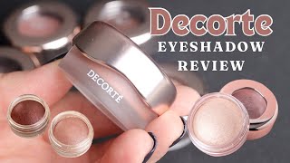 Kose Decorte Eye Glow Gem Skin Shadow Review  Best Eyeshadow For Hooded Eyes  KBEAUTYHOBBIT [upl. by Yoshi]