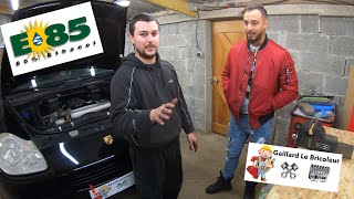 Présentation du Porsche Cayenne S v8 45L Converti à l’éthanol e85 de Mohamed un abonné [upl. by Snebur371]