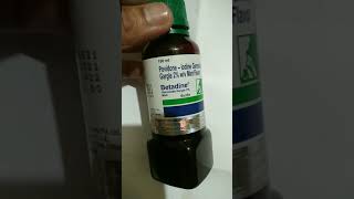 Betadine best Germicide GargleShort Video Fitness ka Marg l [upl. by Nita]