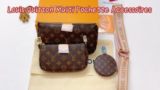 LOUIS VUITTON  lv multi pochette accessoires Bag Review [upl. by Darlene]