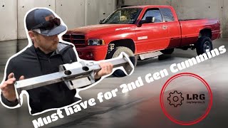 Every 2nd Gen CUMMINS NEEDS THIS No more headache New crossmember [upl. by Nagear]