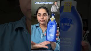 Nivea Body Lotion Review 🧴 NOT SPONSORED review niveabodylotion bodylotion [upl. by Anirdna]