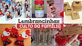 10 Idéias de Lembrancinhas para Culto de Casais ou Família♡  AURENICE LIONAIS♡ [upl. by Gideon]