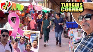 👉LO QUE GRABÉ EN EL TIANGUIS este 17 de octubre Coeneo Michoacán  REVISTA COENEO [upl. by Yeclehc26]