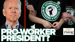 Workers Nationwide DEMAND Better Conditions MSM Pushes Biden As Most ProUnion President EVER [upl. by Adnahcir]