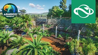 กรงนกยูง  Indian Peafowl Habitat  Speed Build  Shiozawa Zoo EP9  Planet Zoo 65 ไทย [upl. by Bravar]