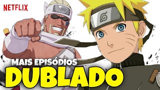 NARUTO SHIPPUDEN DUBLADO NA NETFLIX  ARCO REUNIÃO DOS 5 KAGES VEM AI [upl. by Terrab104]