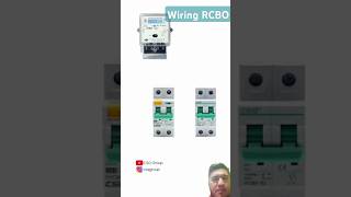 Wiring RCBO yang sesuai electrical mcb electrician electric rcbo [upl. by Dayle]