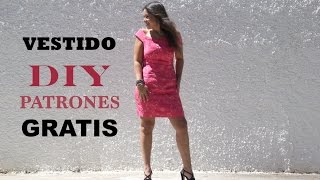 DIY Vestido de mujer patrones gratis [upl. by Leile378]