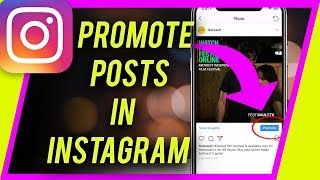 How to Use Instagram Promote Button Grow with ads inside Instagram [upl. by Esir]