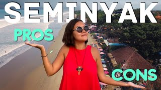 Seminyak Bali Pros amp Cons IS IT WORTH VISITING [upl. by Palocz]