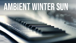 Ambient Winter Sun feat Korg Minilogue [upl. by Joelly]