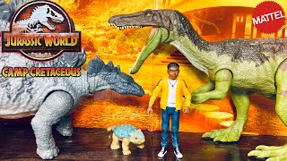 Mattel Jurassic World Camp Cretaceous Camp Adventure Set Review [upl. by Suckram]