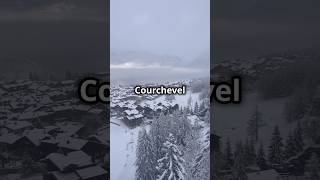 Courchevel 1850 France 🇫🇷 travel travelshorts courchevel france skiing winter luxury [upl. by Aihsenek]