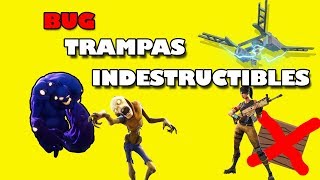 BUG TRAMPAS INVENCIBLES doble TRAMPA mas DAÑO TRASPASAR TRAMPAS  FORTNITE 2019 Salvar el Mundo [upl. by Abas]