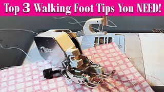 Walking Foot Quilting Made EASY Plus BEST Tips for Beginners [upl. by Arvy82]