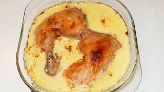 Tave kosi me mish pule 🍗 receta ime e preferuar nga mami im❗️super shije [upl. by Attecnoc]