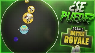 INCREIBLE FINAL LLEGAMOS A LA FINAL SIENDO DIMINUTOS  AGARIO BATTLE ROYALE [upl. by Ettelorahc72]