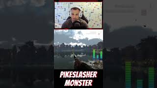 Fishing Planet Pikeslasher Monster fishing shorts fishingplanet livegaming gamingvideos [upl. by Bechler]