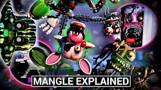 FNAF Animatronics Explained  MANGLE Five Nights at Freddys Facts [upl. by Uzial]