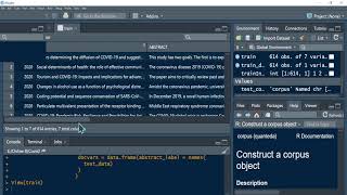 Part 10 Text Analysis using Quanteda [upl. by Trisha]