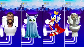 skibidi Toilet coffin 🆚 cat Ghost Coffin 🆚 Sonic Dance coffin 🆚 Skibidi cat toilet coffin tileshop [upl. by Powers]