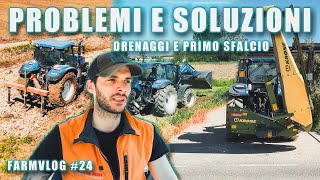 Farm Vlog24  Problemi da risolvere o siamo fermi  New Holland T6 175  New Holland T5 115 [upl. by Julius]