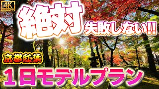 【初心者必見！】京都の紅葉 １日モデルプラン ～東福寺・永観堂・常寂光寺・宝厳院～ [upl. by Corliss]