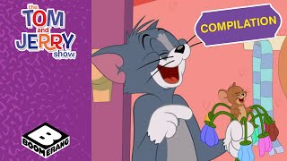 Tom and Jerry MEGA Compilation  1 Hour of Tom and Jerry  BoomerangUK [upl. by Amilb]