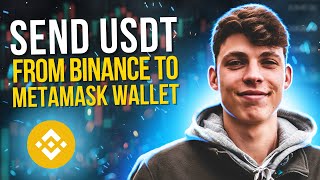 How to Send USDT from Binance to MetaMask Wallet [upl. by Nywde]