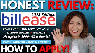 Best Legit Online Loan App  Billease Honest Review  How To Apply in 2023 [upl. by Mamoun111]