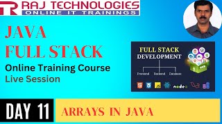 Day 11  Java Full Stack Online Training Course Live  26th April 2024 [upl. by Elo412]