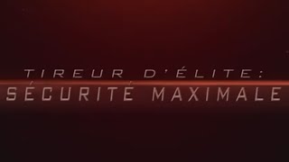 TIREUR D’ÉLITE  SÉCURITÉ MAXIMALE  BandeAnnonce en 4K [upl. by Bourque]