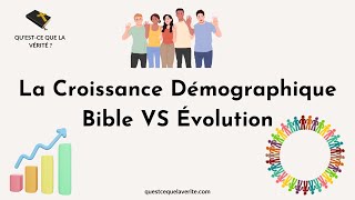 Analyse de la Croissance Démographique dans les Modèles Créationniste et Évolutionniste [upl. by Buck667]