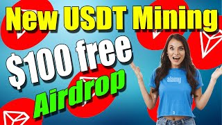 New Usdt Mining plarfrom  usdt earning site  usdt mining app  usdt investment 2024 usdt mining [upl. by Ardnosac]